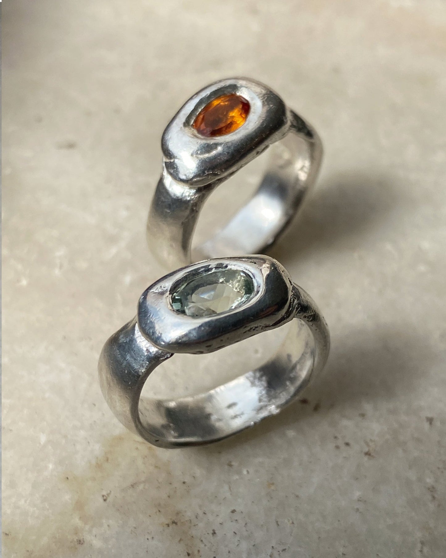 Sortida del Sol Ring Citrine