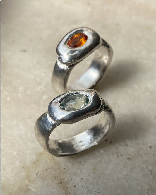 Sortida del Sol Ring Citrine